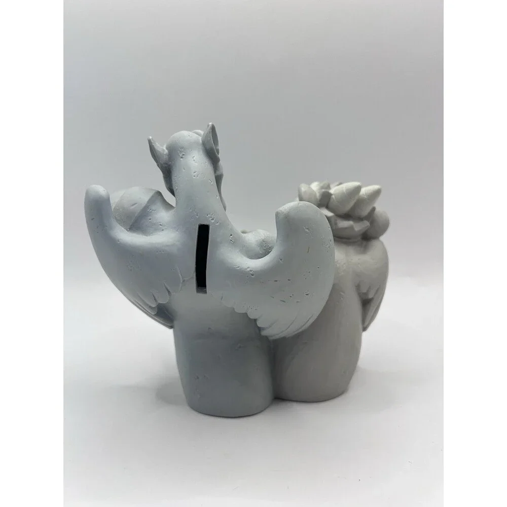 Disney Hunchback Of Notre Dame Piggy Bank Gargoyles 90s Victor Hugo Laverne